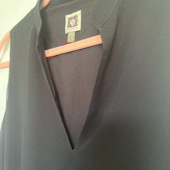 Black chiffon dress - Picture 3 of 4